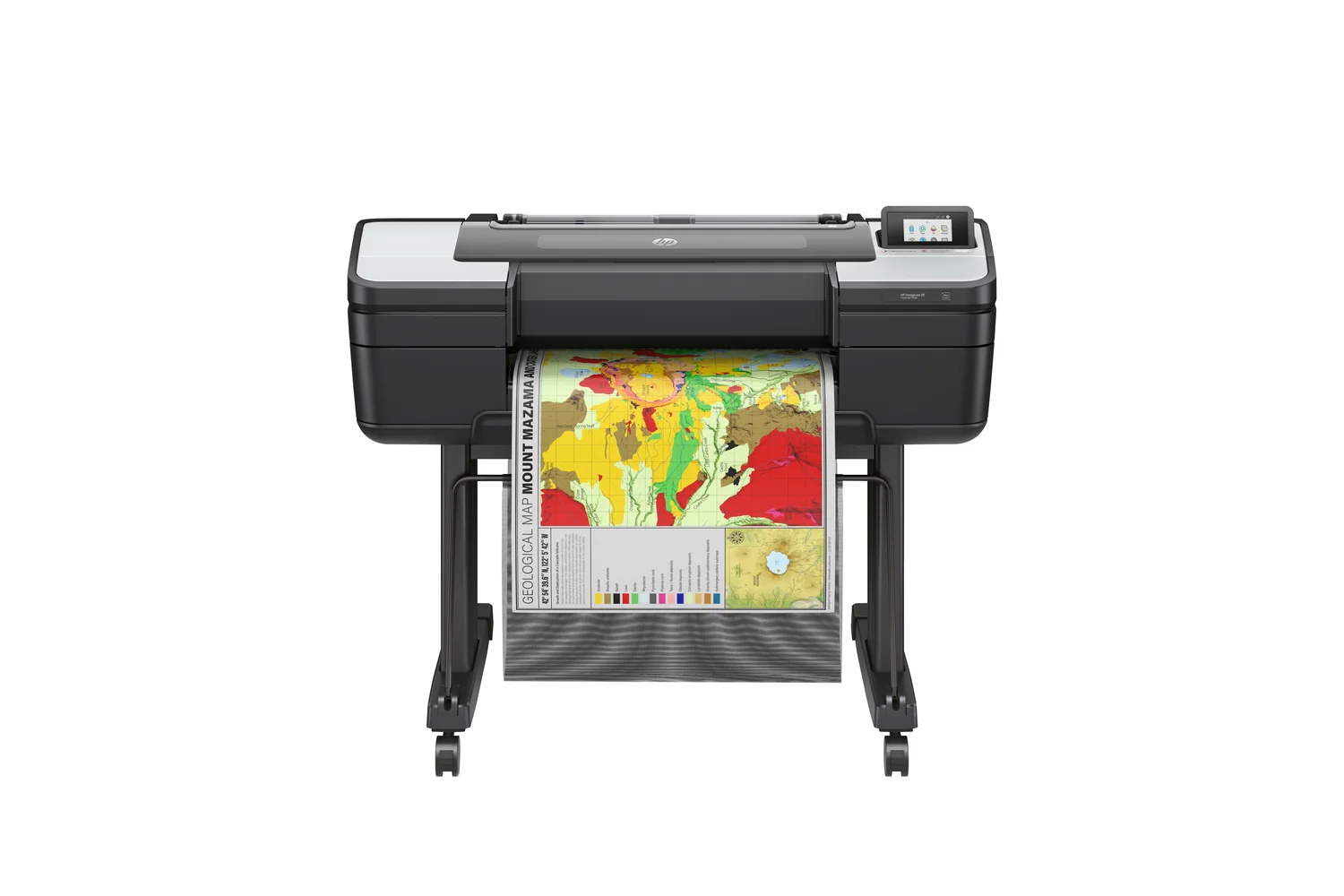 Plotter HP DesignJet Z6 24" PostScript 2400x1200 DPI 6 Tinteiros HDD Ethernet USB Preto - Imagem 1