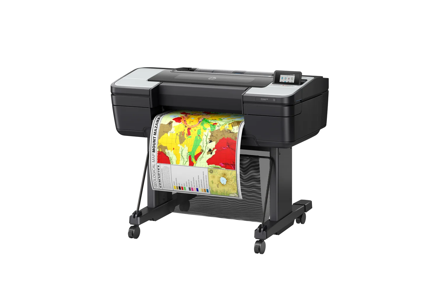 Plotter HP DesignJet Z6 24" PostScript 2400x1200 DPI 6 Tinteiros HDD Ethernet USB Preto - Imagem 7
