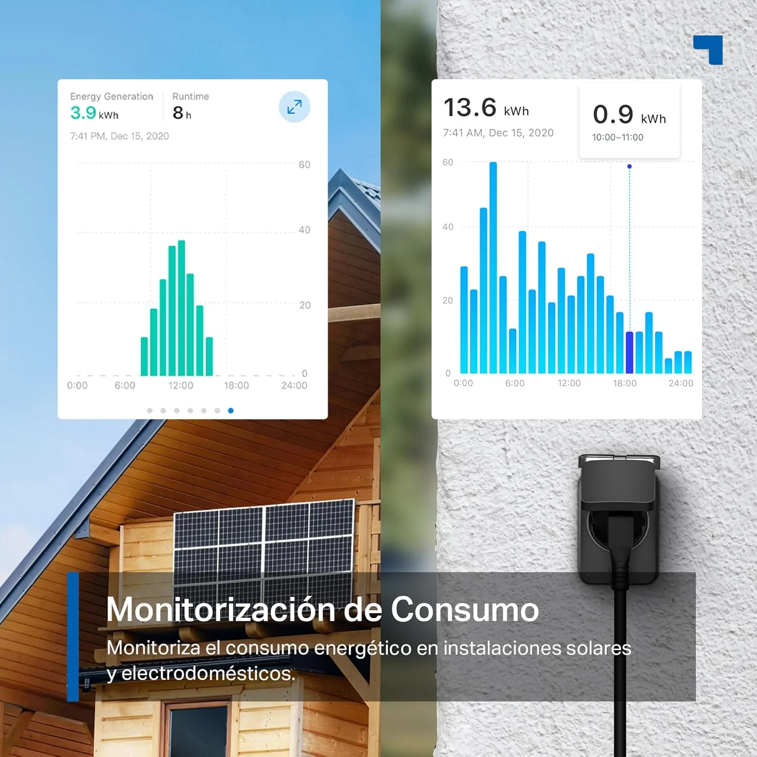 Tomada inteligente exterior TP-Link Tapo P410M Wi-Fi 16A à prova de água - Imagem 5