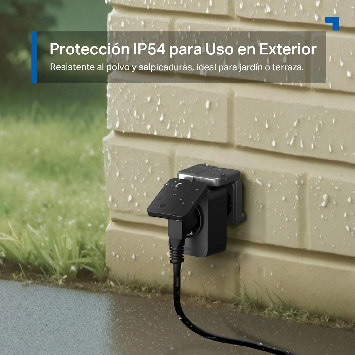 Tomada inteligente exterior TP-Link Tapo P410M Wi-Fi 16A à prova de água - Imagem 7
