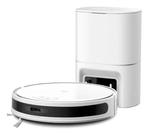 Aspirador robô TP-Link Tapo RV20 Max Plus branco Wi-Fi LiDAR 5300Pa com mopa