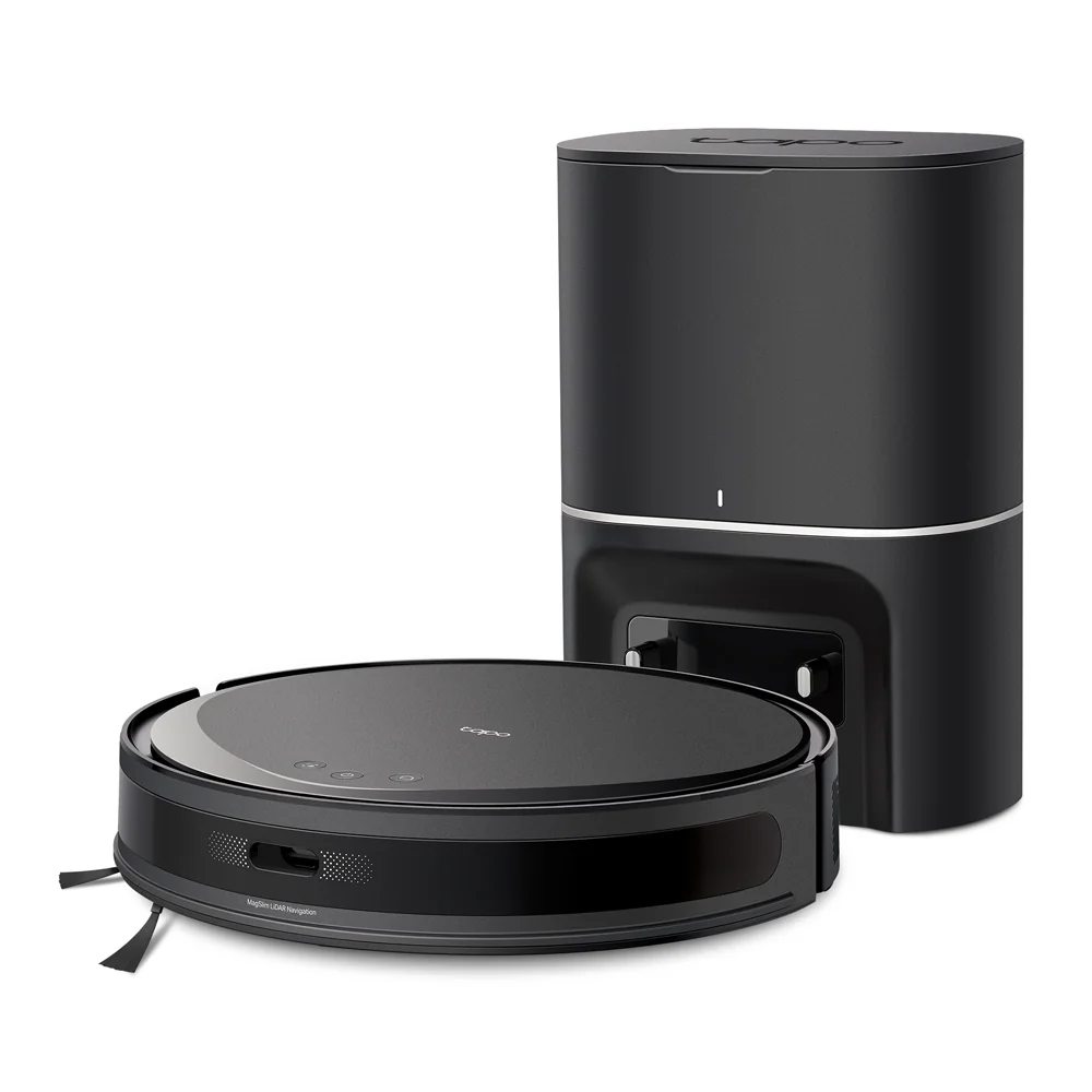 Robô aspirador TP-Link Tapo RV20 Max Plus LiDAR 5300Pa Auto-Empty
