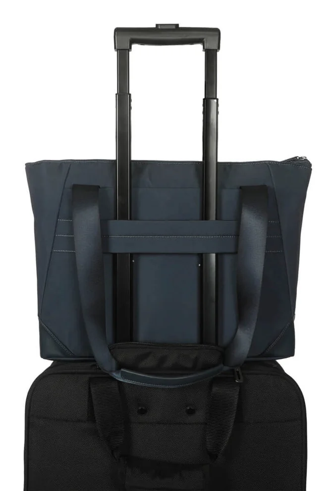 Pasta feminina para portátil 16" Targus Avila Tote Azul Midnight Navy resistente à água 13L - Imagem 10