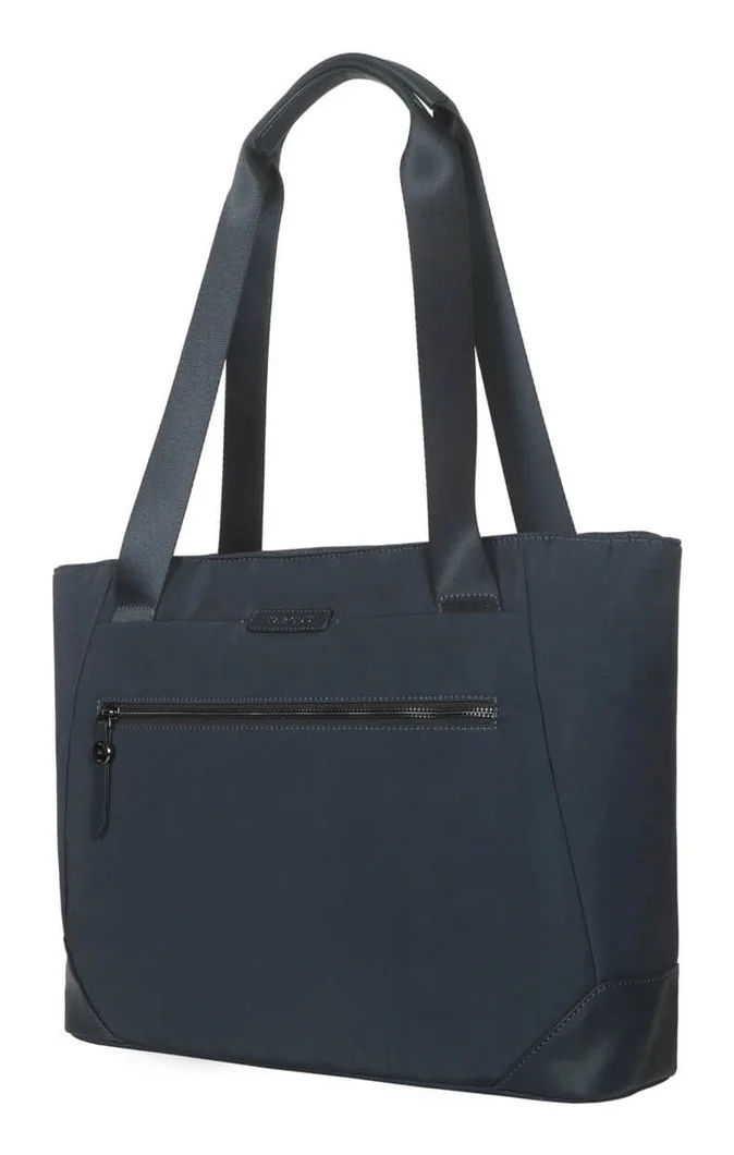 Pasta feminina para portátil 16" Targus Avila Tote Azul Midnight Navy resistente à água 13L - Imagem 4