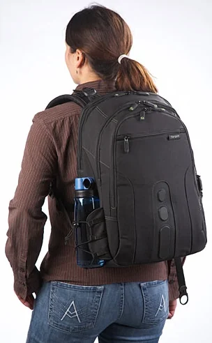 Mochila para portátil 15.6" Targus Eco Spruce Preto poliéster à prova de água - Imagem 9