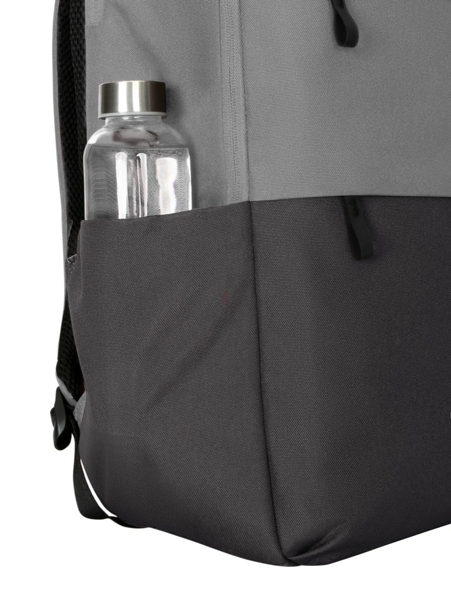 Mochila Targus Sagano EcoSmart Travel 15.6" Preto Cinzento Bloqueável Materiais Reciclados RPET - Imagem 17