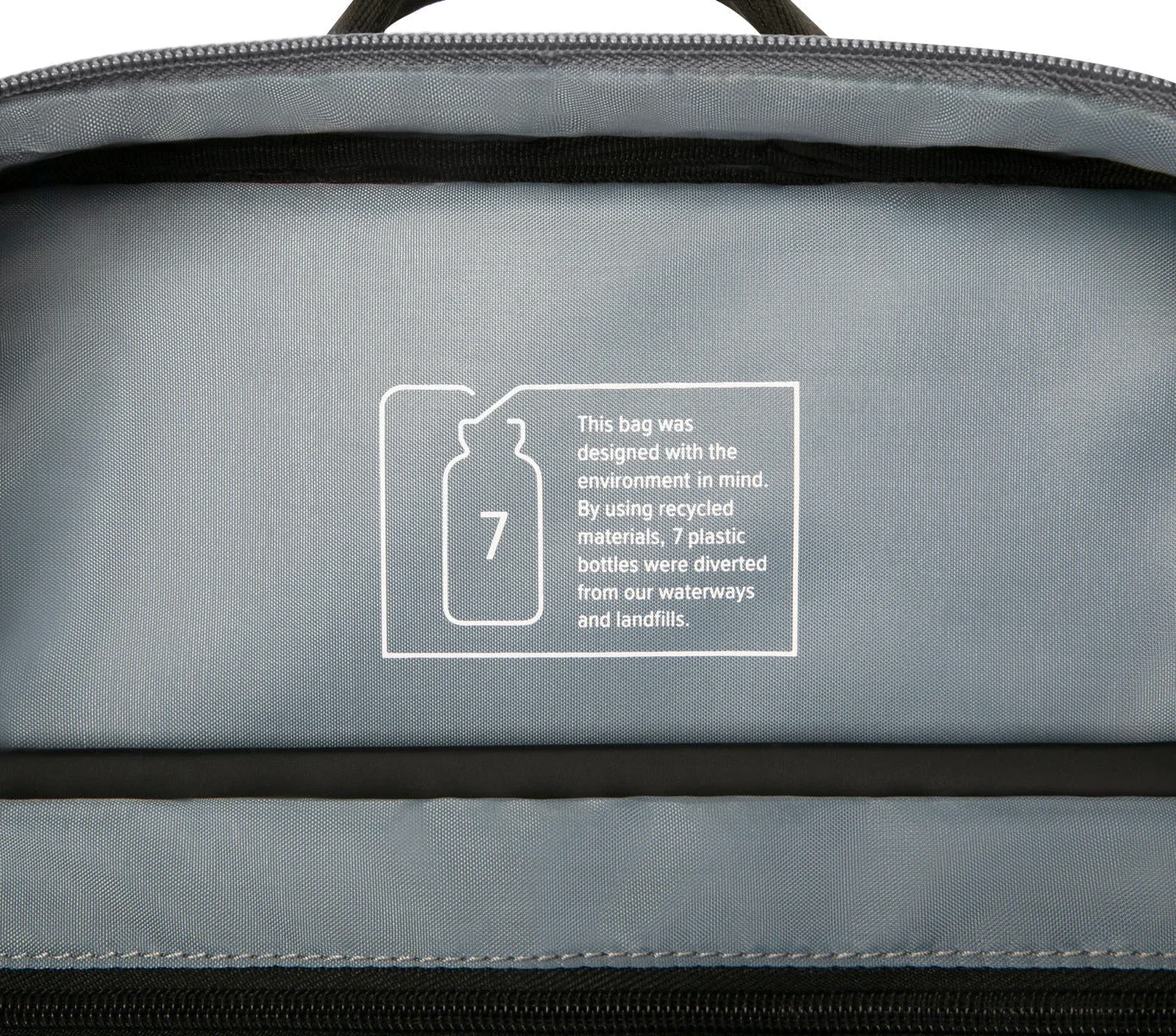 Mochila Targus Sagano Campus para Portátil até 15.6" Cinzento e Preto Material Reciclado - Imagem 7