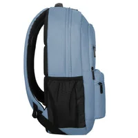Mochila Targus Octave III City Backpack 15.6" Azul Blue Fog Poliéster 600D Refletora Ventilada - Imagem 8