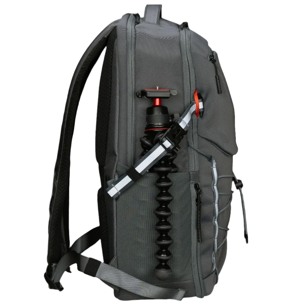Mochila Targus Work+Play Trio 15-16" Cinzento 20L Plástico Reciclado Bolso Frontal Lateral - Imagem 10