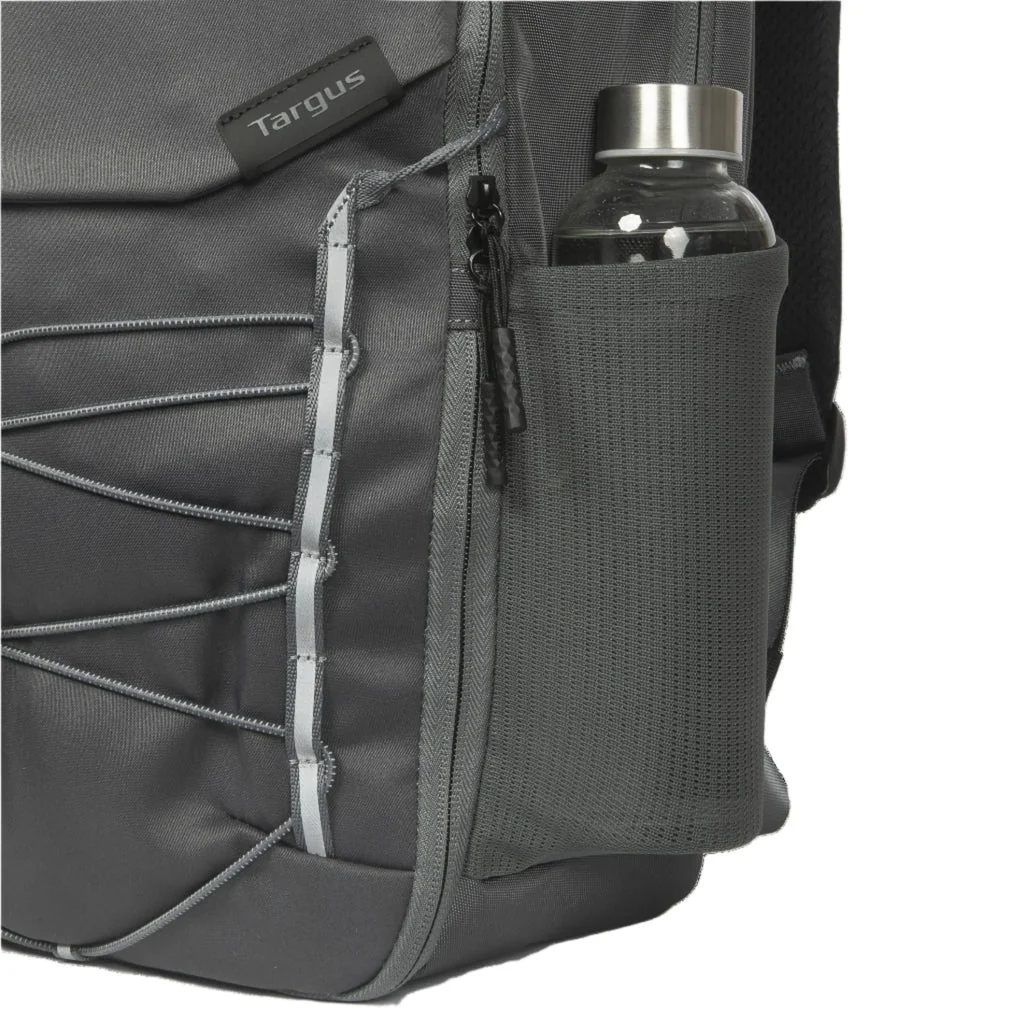 Mochila Targus Work+Play Trio 15-16" Cinzento 20L Plástico Reciclado Bolso Frontal Lateral - Imagem 14
