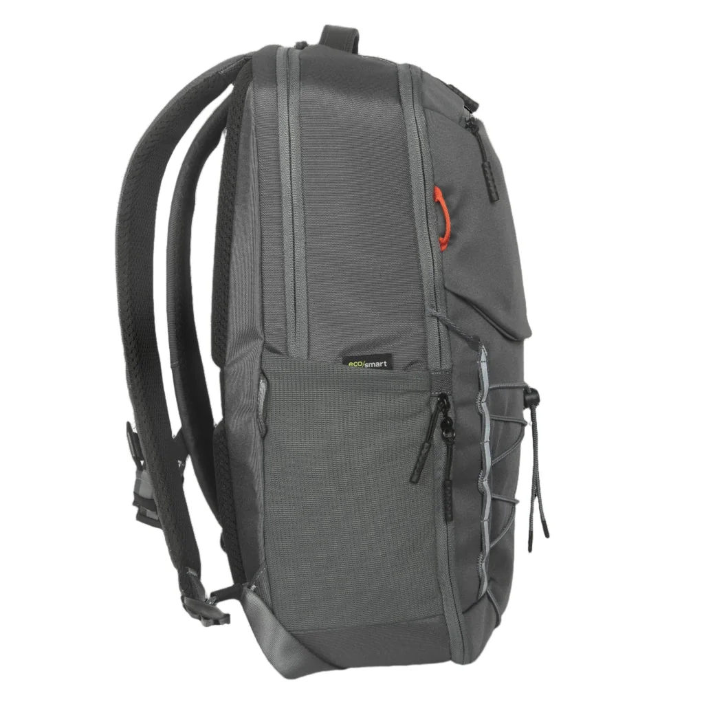 Mochila Targus Work+Play Trio 15-16" Cinzento 20L Plástico Reciclado Bolso Frontal Lateral - Imagem 6