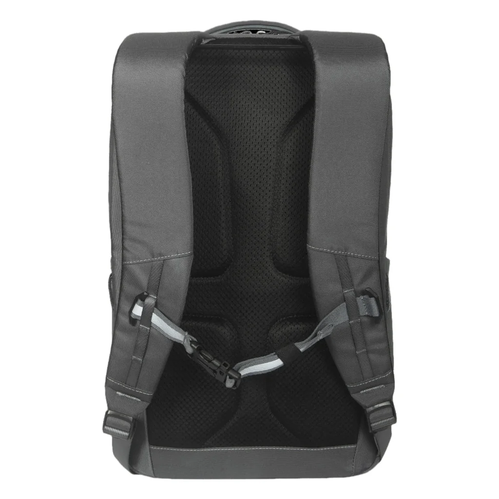 Mochila Targus Work+Play Trio 15-16" Cinzento 20L Plástico Reciclado Bolso Frontal Lateral - Imagem 5
