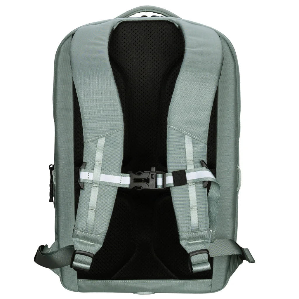Mochila Targus Work+Play Flex EcoSmart 15-16" Verde Poliéster Reciclado Unisexo Universal - Imagem 13