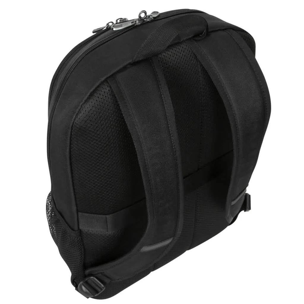 Mochila casual para portátil 15-16" Targus Classic Preto poliéster 19L com cinta carrinho - Imagem 6