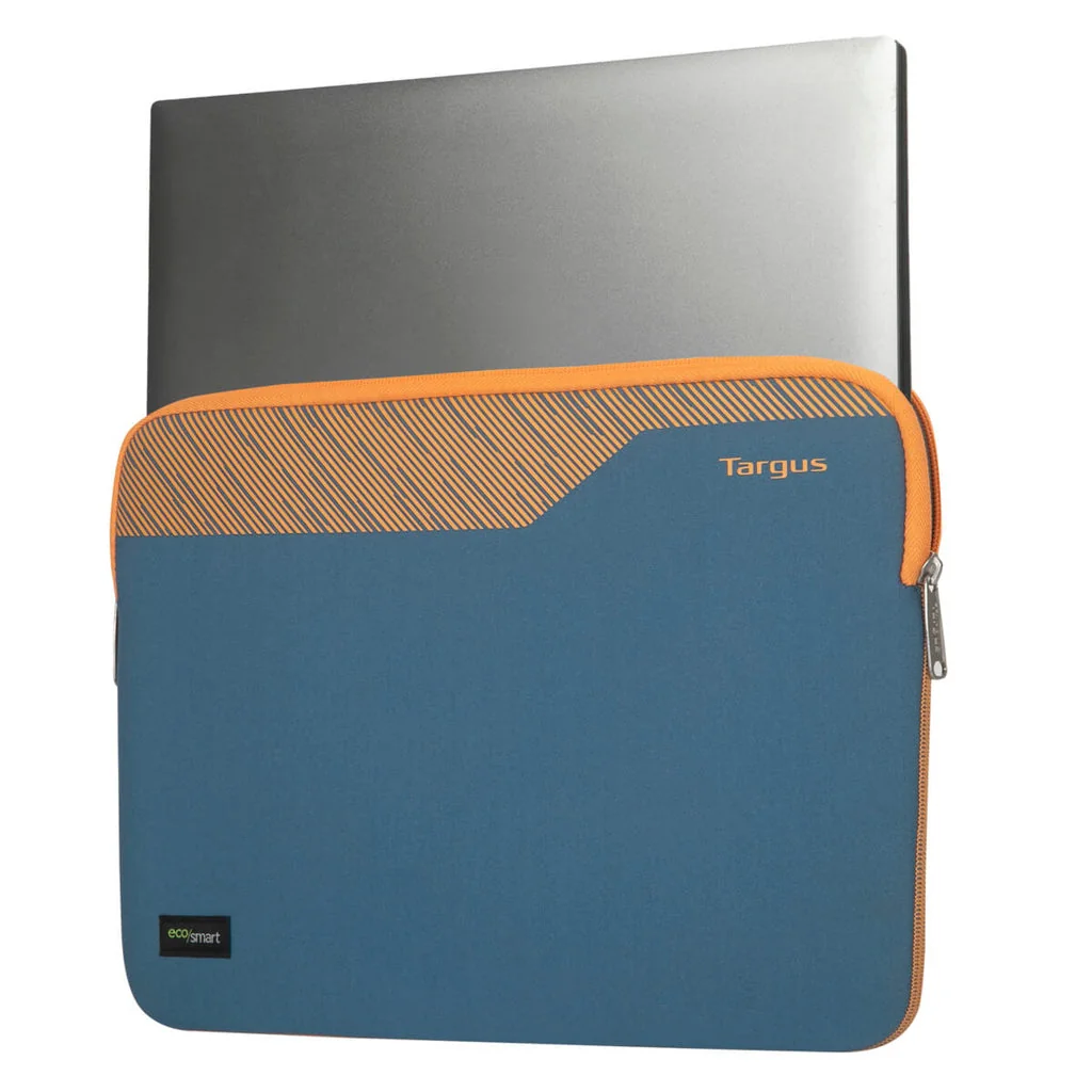 Capa Targus Pulse para Portátil 13-14" em Neopreno Azul e Laranja Resistente à Água - Imagem 6