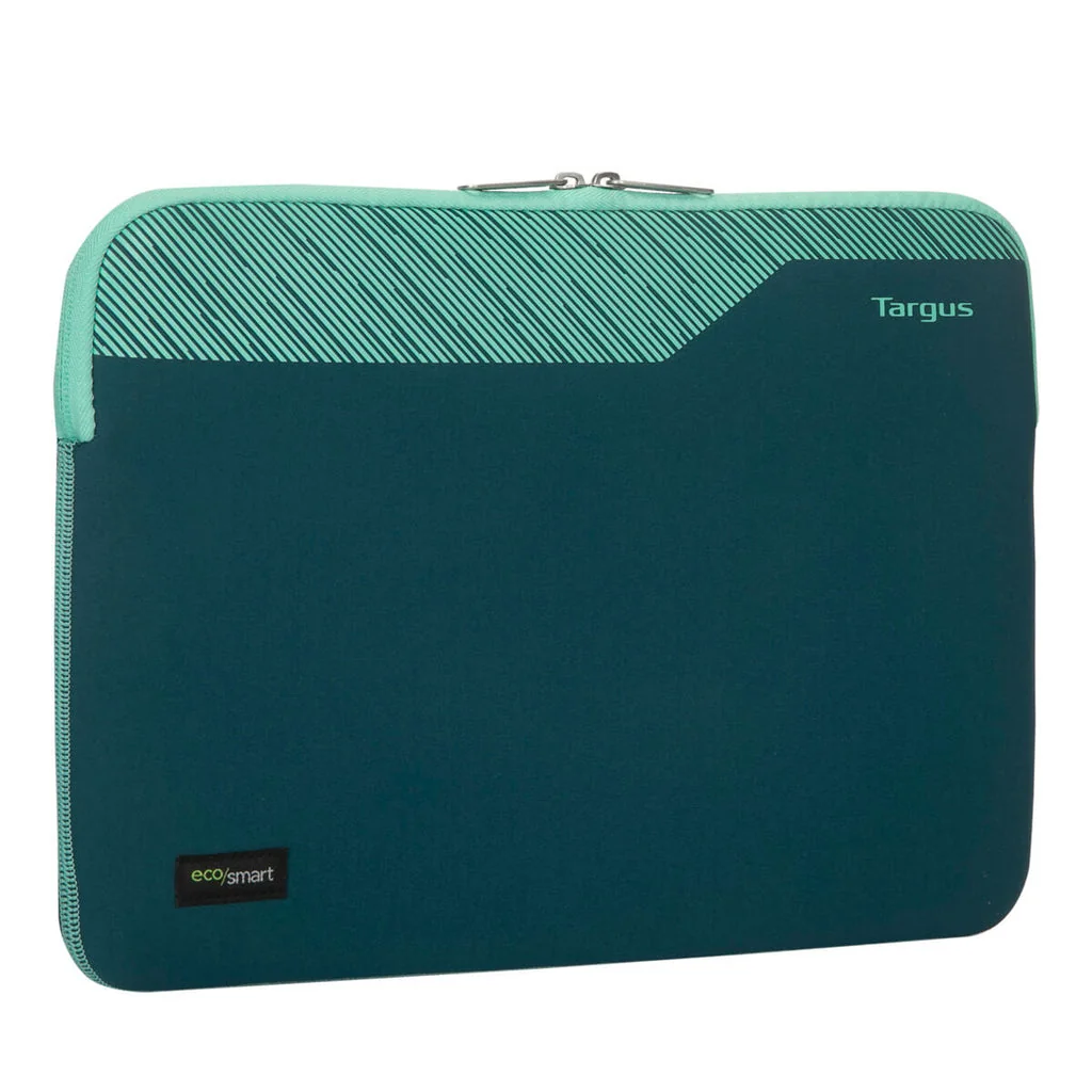Sleeve Targus Pulse II EcoSmart 13-14" Verde Neopreno Repelente Água Resistente Riscos GRS - Imagem 3