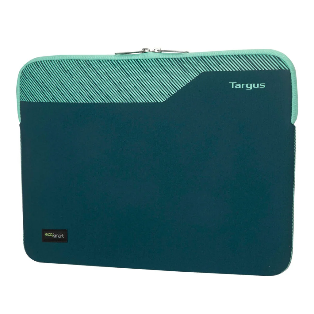 Sleeve Targus Pulse II EcoSmart 13-14" Verde Neopreno Repelente Água Resistente Riscos GRS - Imagem 4