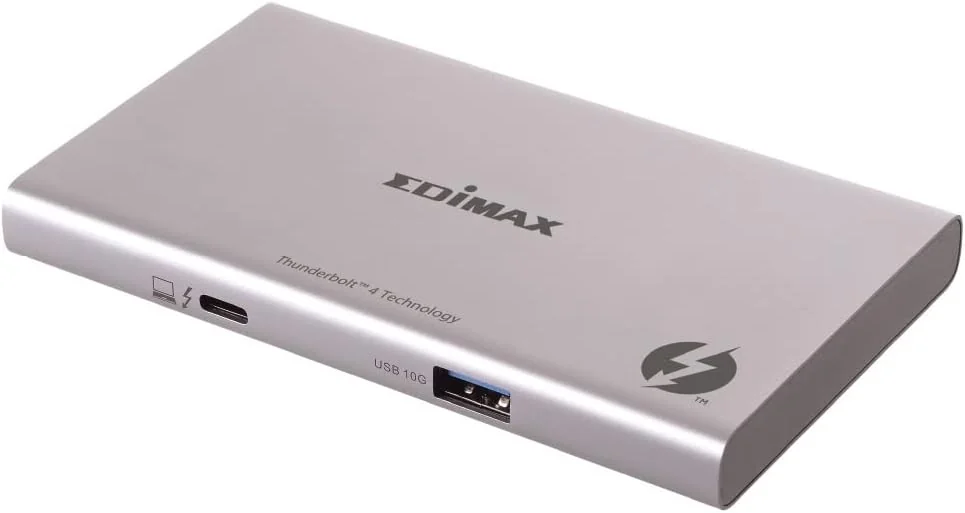 Docking station Edimax TD-405BP Thunderbolt 4 mini 5-em-1 com Power Delivery 85W