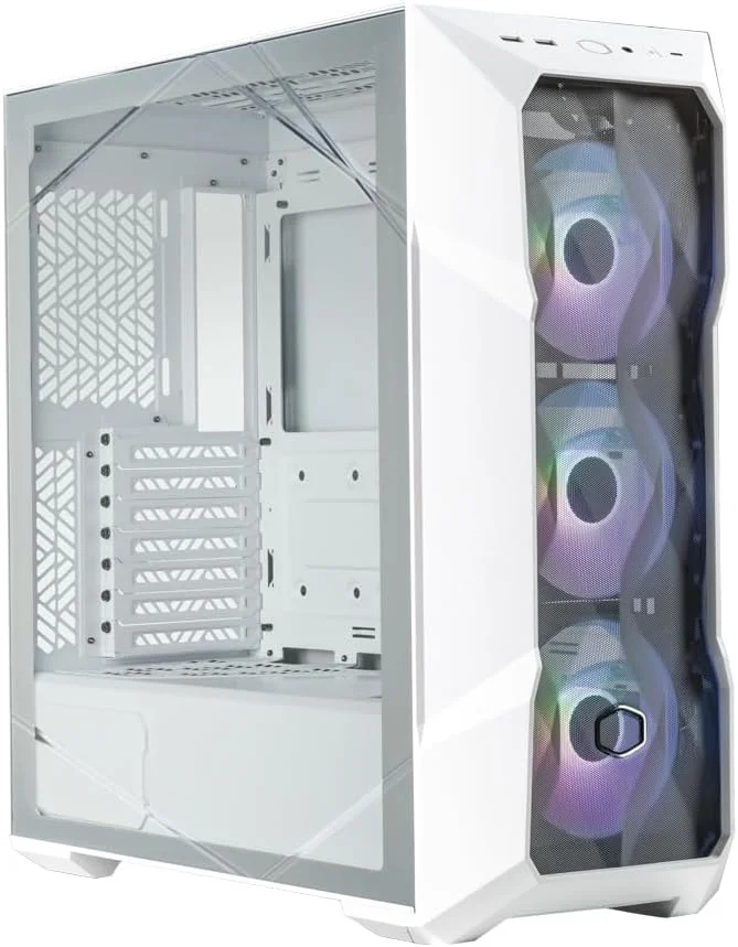 Caixa de PC Cooler Master MasterBox TD500 Mesh V2 White ATX painel frontal em mesh - Imagem 3