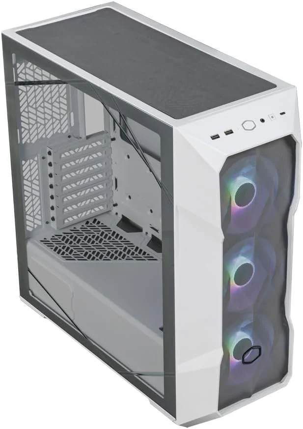 Caixa de PC Cooler Master MasterBox TD500 Mesh V2 White ATX painel frontal em mesh - Imagem 5