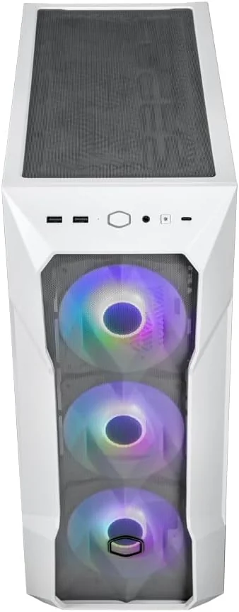Caixa de PC Cooler Master MasterBox TD500 Mesh V2 White ATX painel frontal em mesh - Imagem 2