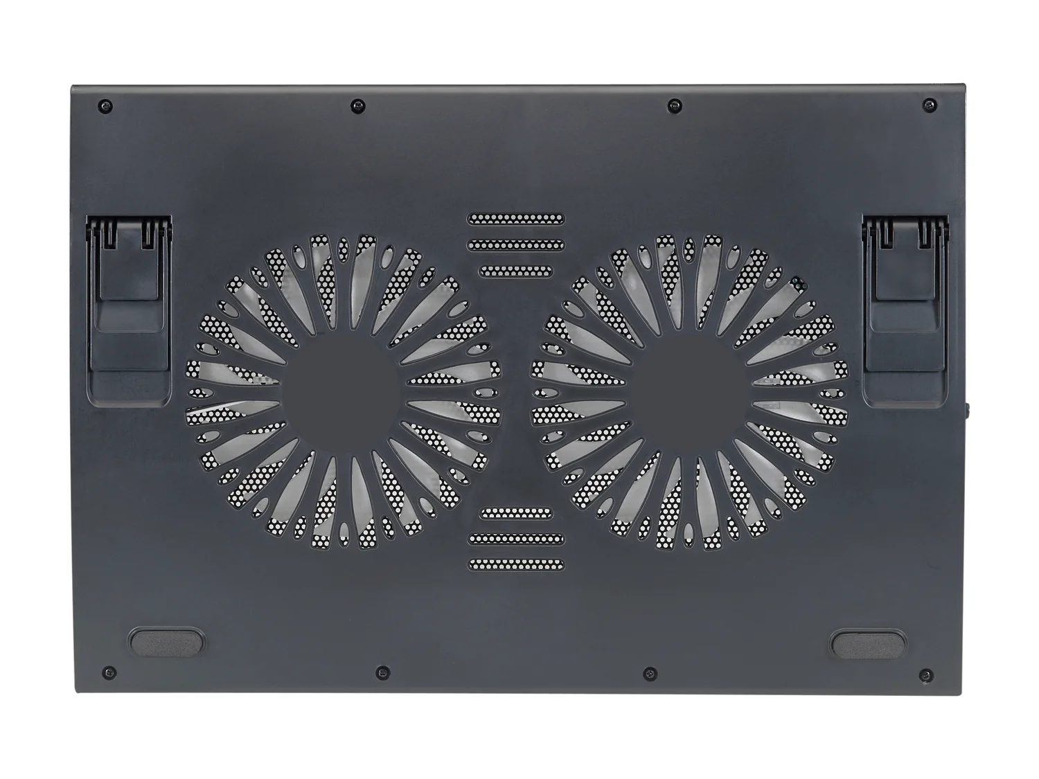 Base de Refrigeração para Portátil Conceptronic THANA02B 17" 2 Ventoinhas USB com LED Azul - Imagem 4
