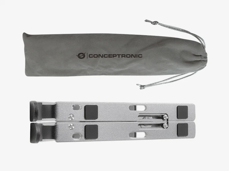 Suporte para Portátil Conceptronic THANA04S ERGO em Alumínio Dobrável Ajustável até 15.6" - Imagem 4