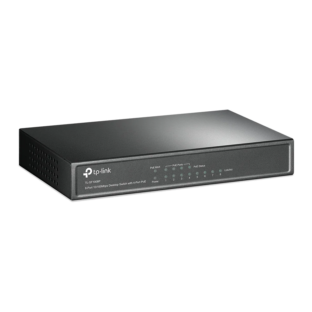 Switch TP-Link TL-SF1008P 8 Portas Fast Ethernet PoE Não Gerido - Imagem 2