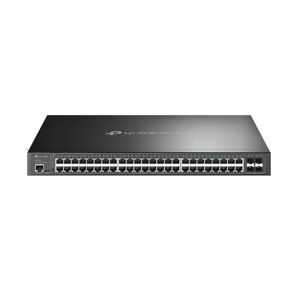 Switch Gerido TP-Link Omada TL-SG3452XP 48 Portas Gigabit PoE+ L2+ com 4 SFP+ 10G