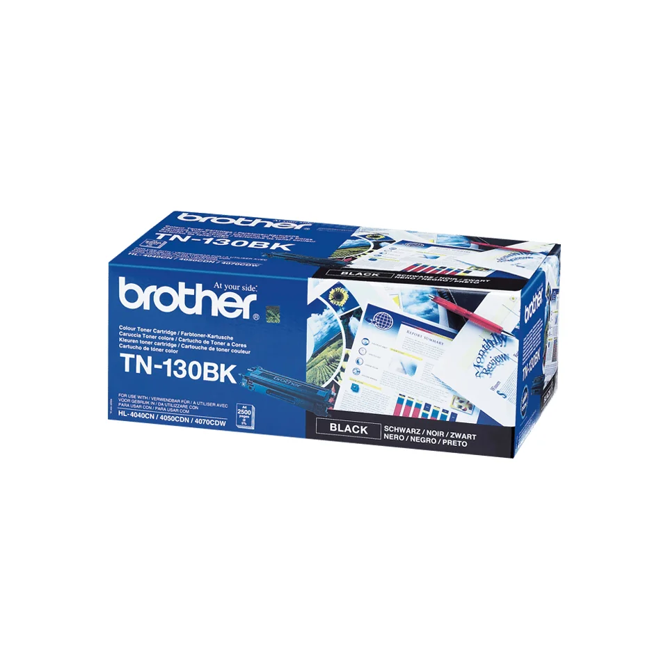 Toner laser original Brother TN-130BK preto 2500 páginas para HL-4040CN DCP-9040CN MFC-9440CN - Imagem 2