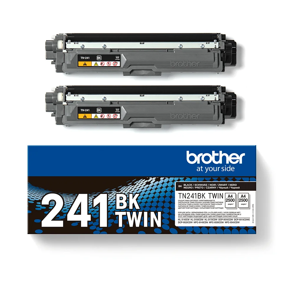Toner preto original Brother TN-241BKTWIN pack 2 unidades 2500 páginas - Imagem 3