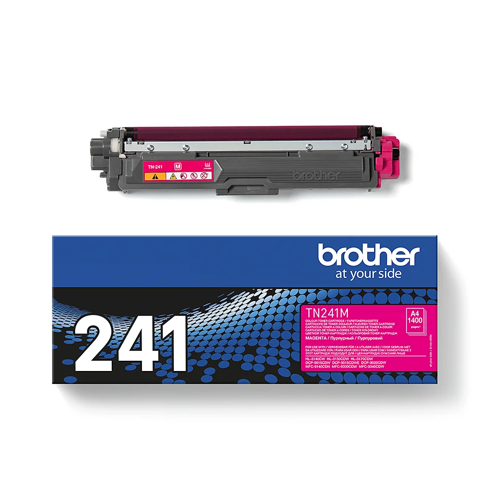 Toner Brother TN-241M Original Magenta 1.400 Páginas para HL-3140CW HL-3150CDW - Imagem 2