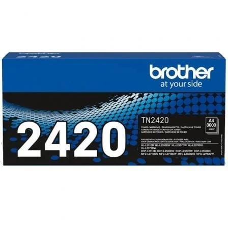 Toner Brother TN-2420 Original Preto Alta Capacidade 3.000 Páginas - Imagem 2