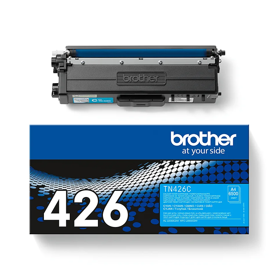 Toner Brother TN-426C Ciano Original Mega Capacidade 6500 Páginas - Imagem 2