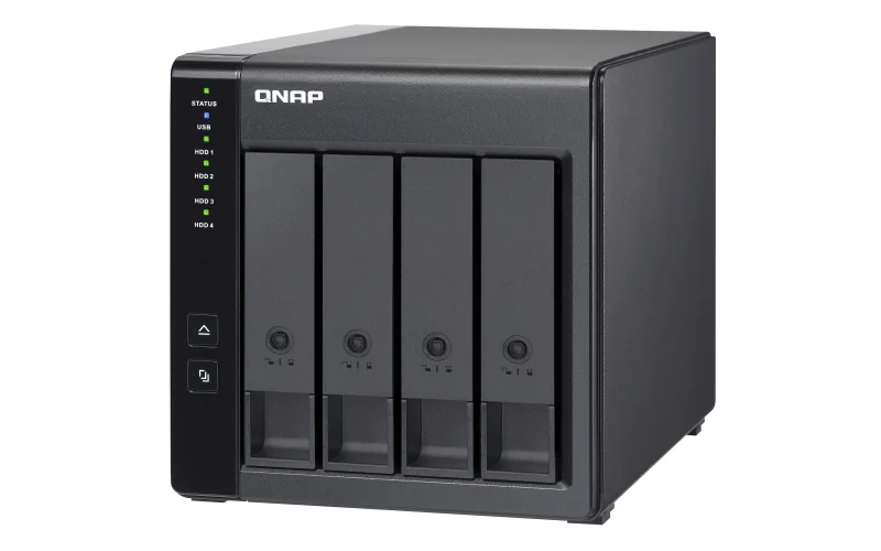 Caixa para discos QNAP TR-004 4 baías 2,5/3,5 polegadas USB 3.2 RAID hardware DAS - Imagem 10