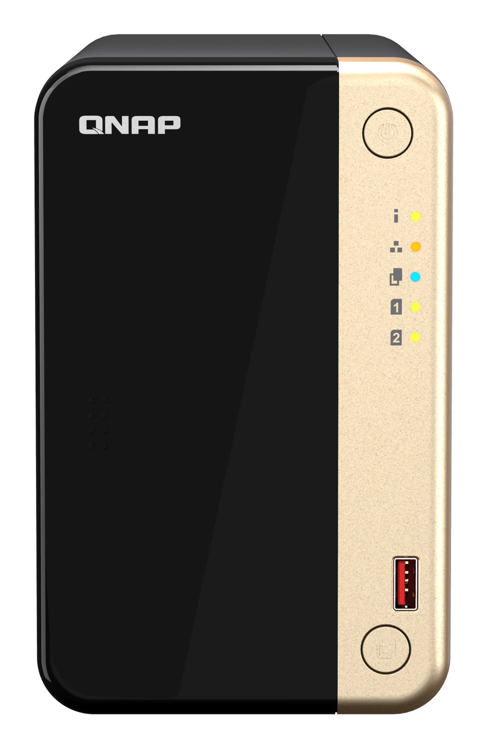 Servidor NAS QNAP TS-264-8G 2 baías Intel Celeron N5095 8 GB RAM HDMI 2,5 GbE