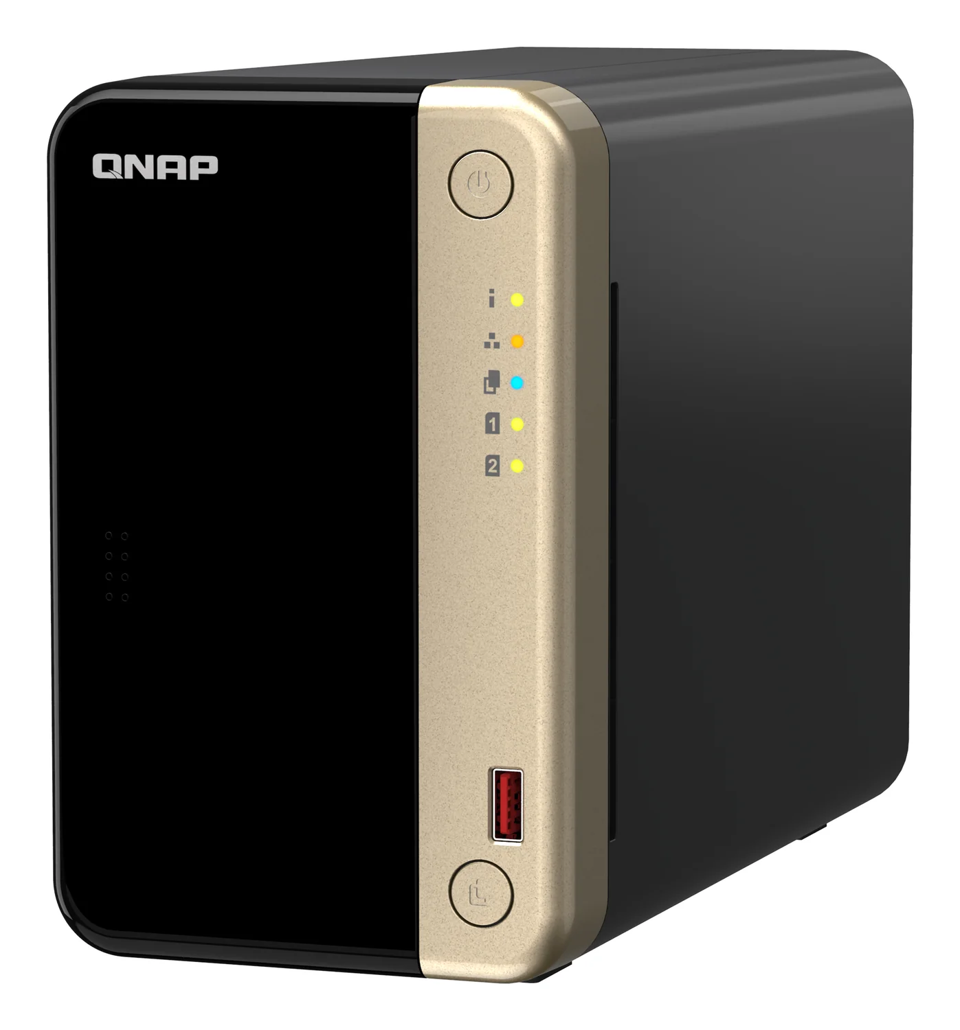 Servidor NAS QNAP TS-264-8G 2 baías Intel Celeron N5095 8 GB RAM HDMI 2,5 GbE - Imagem 2
