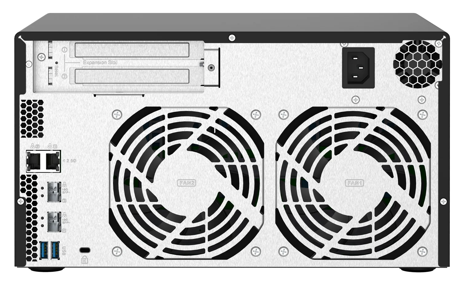 Servidor NAS QNAP TS-832PX-4G 8 Baías Quad-Core 1.7GHz 4GB RAM 2x 10GbE SFP+ 2x 2.5GbE - Imagem 6