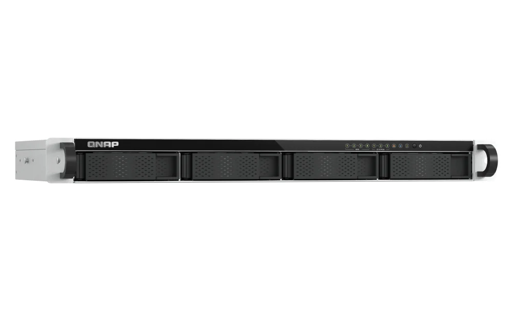 NAS QNAP TS-h765eU Rack 1U Intel Atom 8GB DDR5 QuTS Hero ZFS Edge Servidor Empresarial - Imagem 2