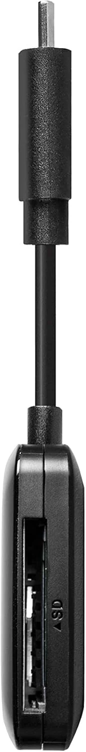 Leitor de Cartões Transcend SD/MicroSD USB 3.2 Gen 1 Type-C Preto - Imagem 2