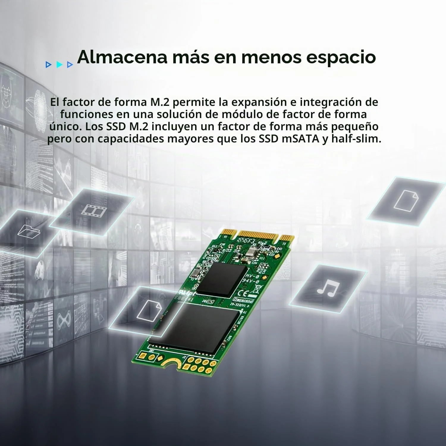 Disco SSD Transcend MTS420S 120 GB M.2 2242 SATA III TLC 3D NAND interno - Imagem 8