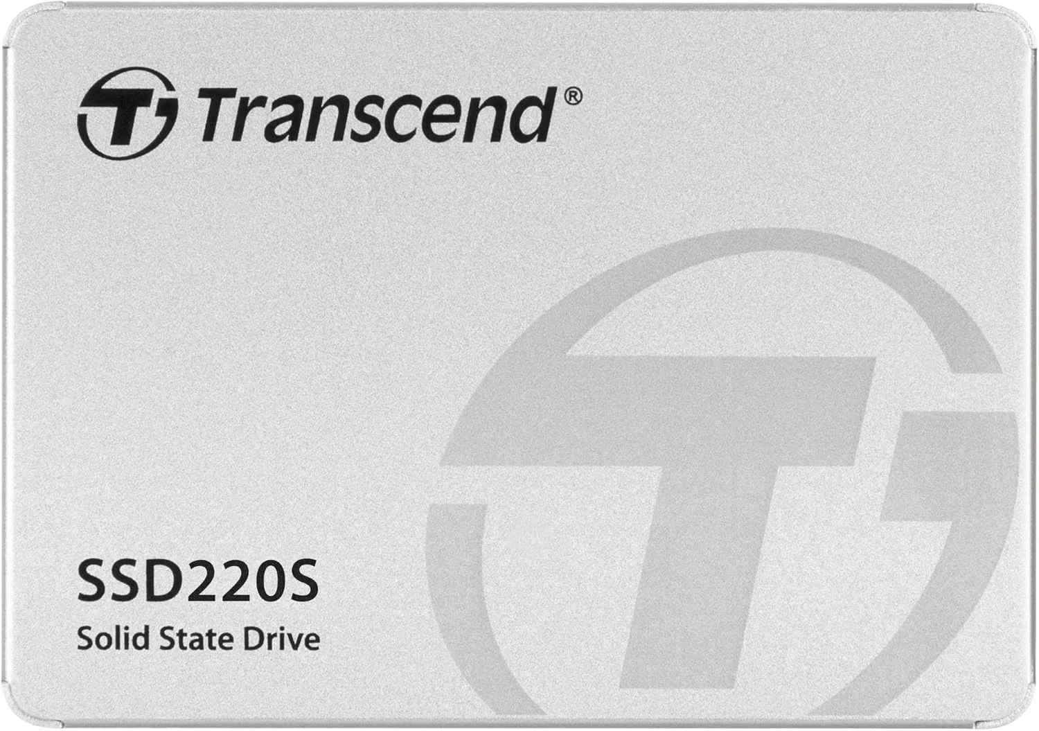Disco SSD Transcend SSD220S 120 GB 2,5 polegadas SATA III TLC com caixa alumínio - Imagem 1