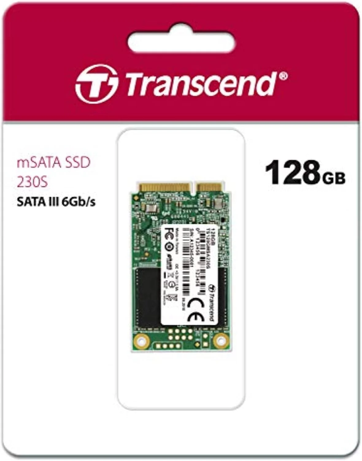 Disco SSD interno mSATA 128GB Transcend MSA230S SATA III 3D TLC - Imagem 7