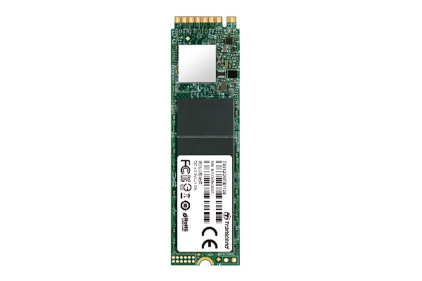 Disco SSD interno M.2 NVMe 128GB Transcend MTE110S PCIe Gen3 x4 - Imagem 1