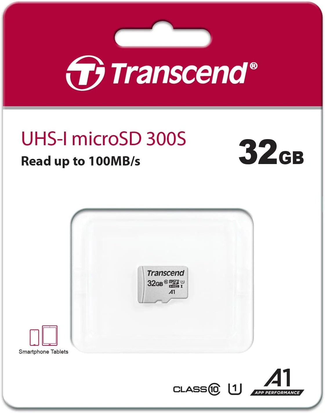 Cartão de memória microSD 16GB Transcend 300S UHS-I U1 - Imagem 2