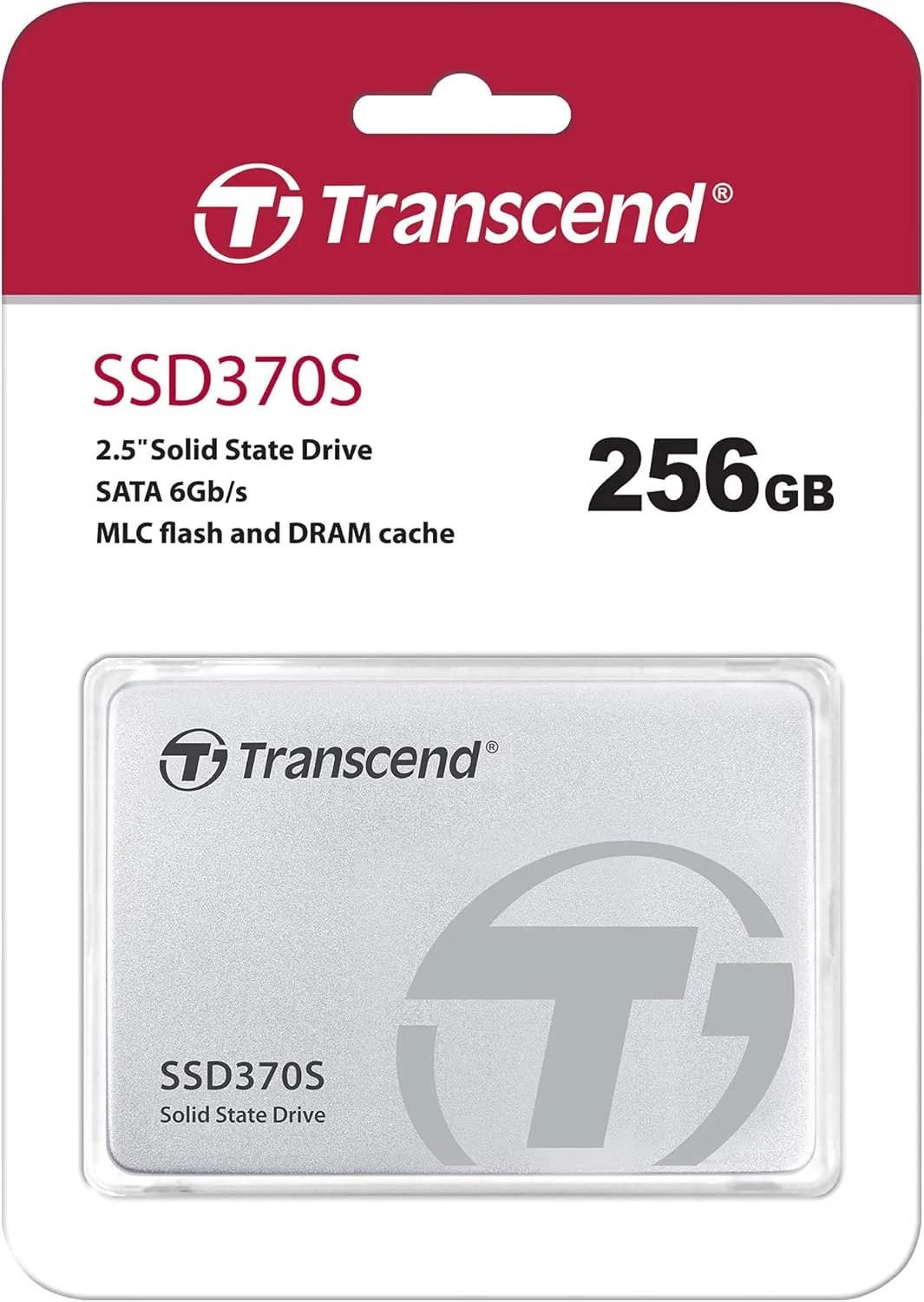 SSD interno Transcend SSD370S 256GB 2.5" SATA III MLC - Imagem 3