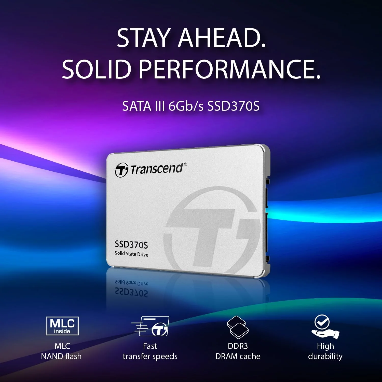 SSD interno Transcend SSD370S 256GB 2.5" SATA III MLC - Imagem 4