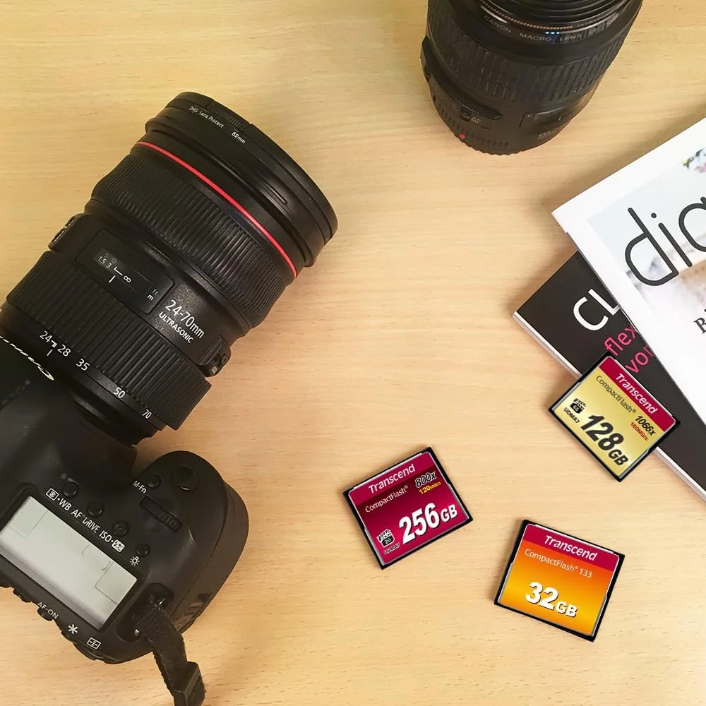 Cartão de Memória Compact Flash (CF) Transcend 2GB MLC 133X - Imagem 4