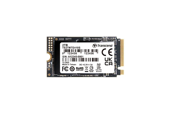 Disco SSD Transcend 2TB M.2 2242 PCIe Gen4x4 NVMe 3D TLC DRAM-less - Imagem 1