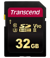Cartão de memória SD Transcend 700S 32GB UHS-II U3 V90 - Imagem 1